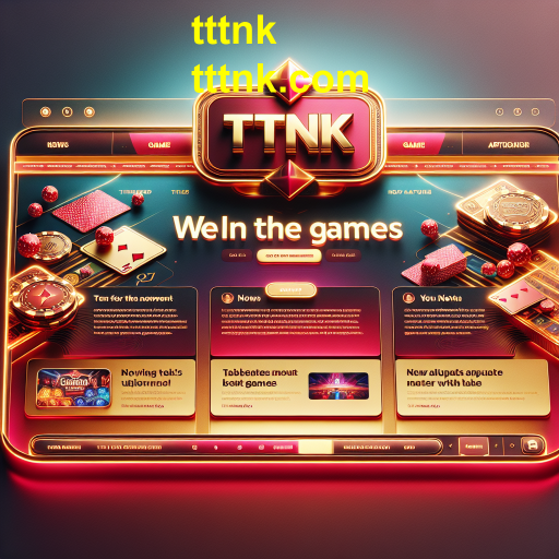 As Últimas Novidades do Mundo dos Jogos em tttnk